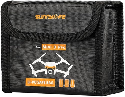 Bolsa de seguridad para batería de vuelo para DJI Mini 3 Pro, funda protectora de transporte, batería de litio, a prueba de explosiones, accesorios