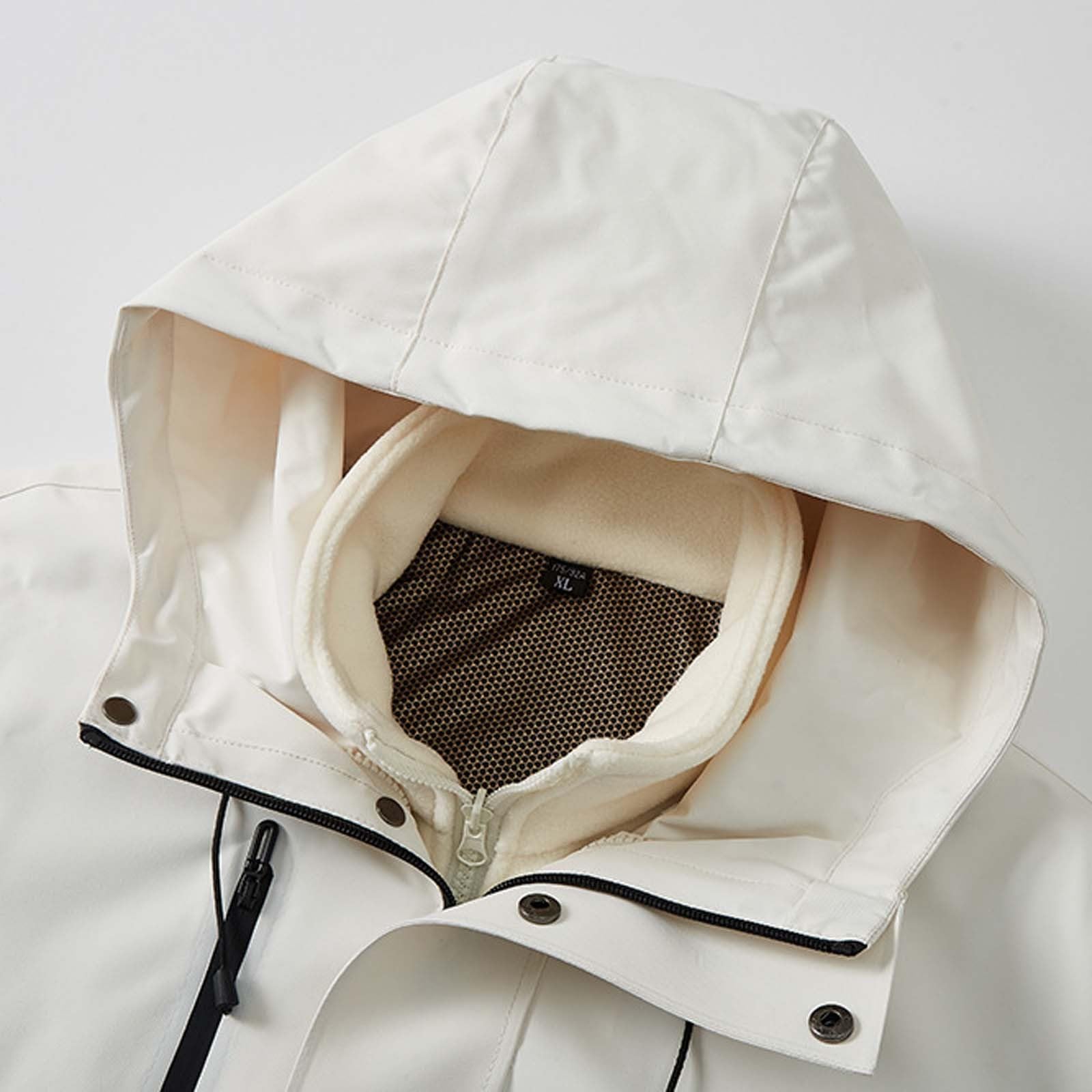 Generisch 2026 Chubasquero ligero cortavientos para hombre, deportes al aire libre, senderismo, chubasquero casual con, resistente al viento, transpirable, abrigo softshell