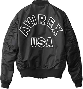 Amazon | [アヴィレックス] 6202051 レディース COMMERCIAL LOGO MA-1