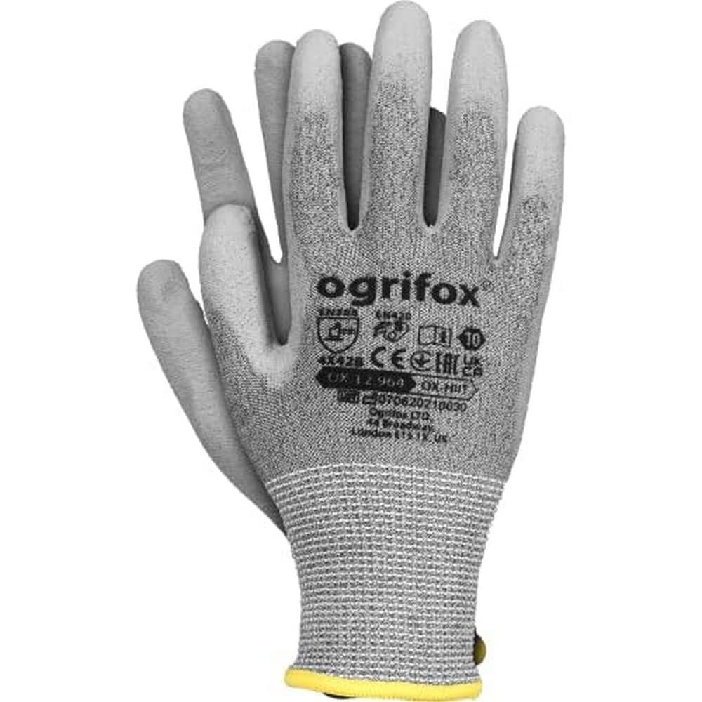 Osizeifox OX-HIIT Paquete de guantes de nailon, guantes de protección, guantes de trabajo OX.12.964, talla 7, 120 pares