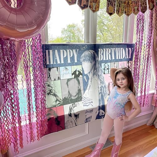 Disfraz de cumpleaños para niñas con bodysuit brillante miniatura 4