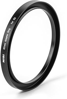 NiSi Cinema C5 System 82mm Adapter | Clamp-On C5 Matte Box to 82mm Thread Cameras | No Vignetting, Durable Aluminum Construction | Cinematography and Videography