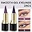 evpct 2Pcs Light Dark Purple Gel Eyeliner Pencils Eye Black Face Paint Stick Lipstick Halloween Makeup Set Waterproof Smudge Proof Eyeliner Pen Crayon Smokey Eye delineador de ojos contra el agua
