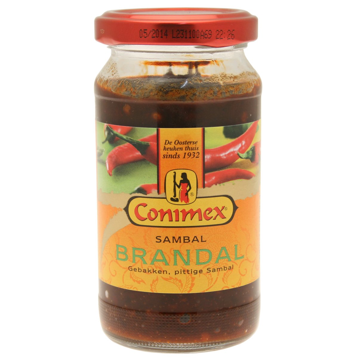 Conimex Sambal Brandal, sharp Chili Paste, 200 g