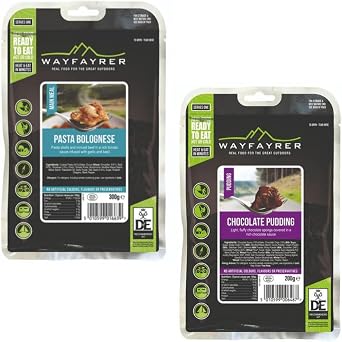Expedition Ration Pack - Pasta Bolognese & Chocolate Sponge