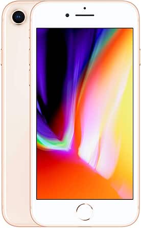 Apple iPhone 8 (256GB, Gold) [Locked] + Carrier Subscription