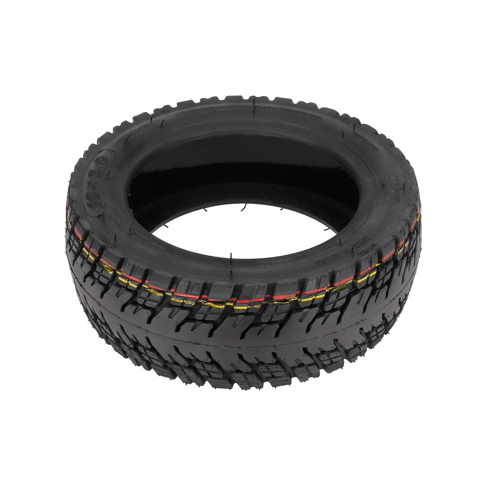 Felixstory 10x3/255x80/80/65-6 Pneu TT Pour Trottinette – Sans Chambre, Tout-terrain, Compatible Kugoo/Kaabo/Dualtron
