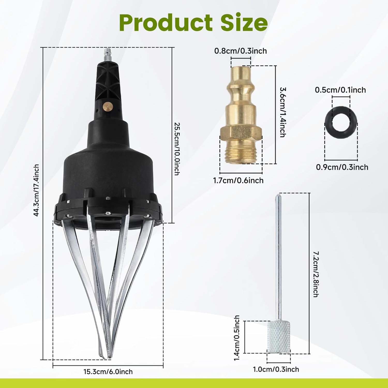 Universal Pneumatic CV Joint Boot Installation Tool, Pneumatic CV Joint Boot Spreader & Expander - Ideal for All Universal and Original Vehicle CV Joint Boots, Install & Removal Air Tool