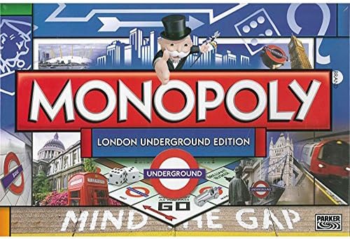 Winning Moves Games London Underground Monopoly Board Game