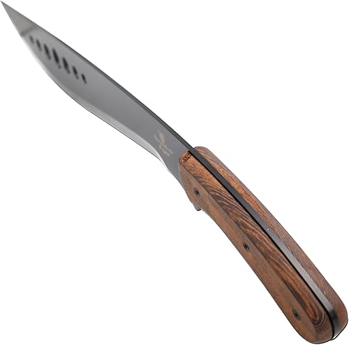 Miniatura 5 de Snake Eye Machete with Heavy Duty Construction, Ergonomic Non-Slip Handle and Belt Sheath for Gardening, Land-Management, Bushcraft-Hunting and