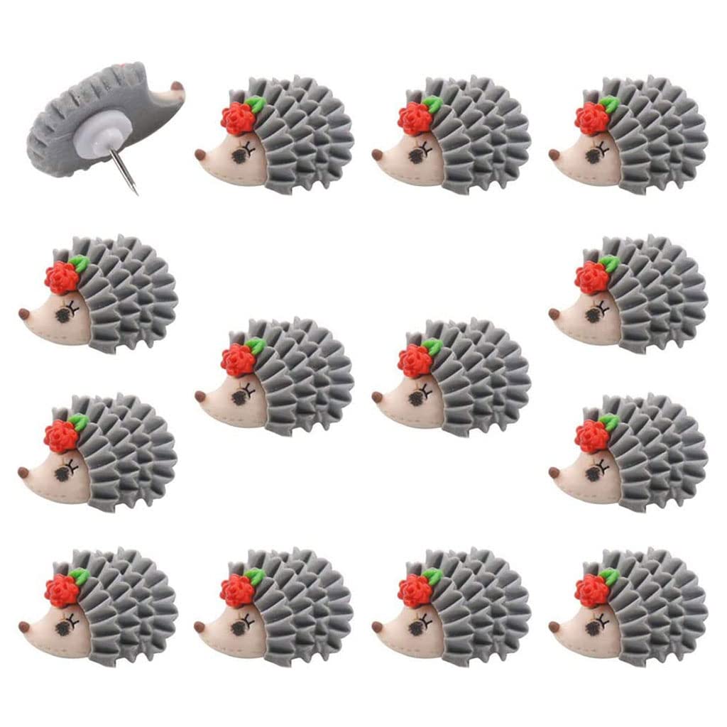 20 Pieces Cute Cartoon Animal Push Pins Thumb Tacks Drawing for Corkboard Whiteboard Bulletin Board Photo Wall Map Drawing for Cork Board