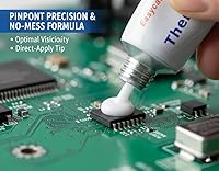 Vista 4 de Easycargo Kit surtido de disipadores de calor de 100 piezas de disipador de calor pequeño de aluminio para enfriar laptop, CPU, GPU, VGA, RAM, VRAM