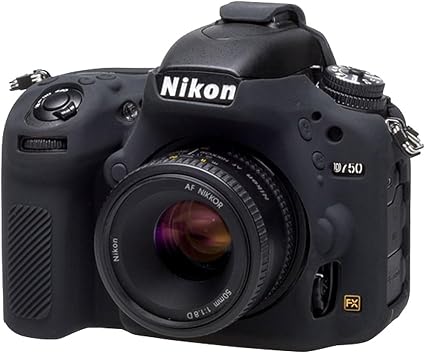 easyCover Silicone Protection Cover for Nikon D750 Camera, Black