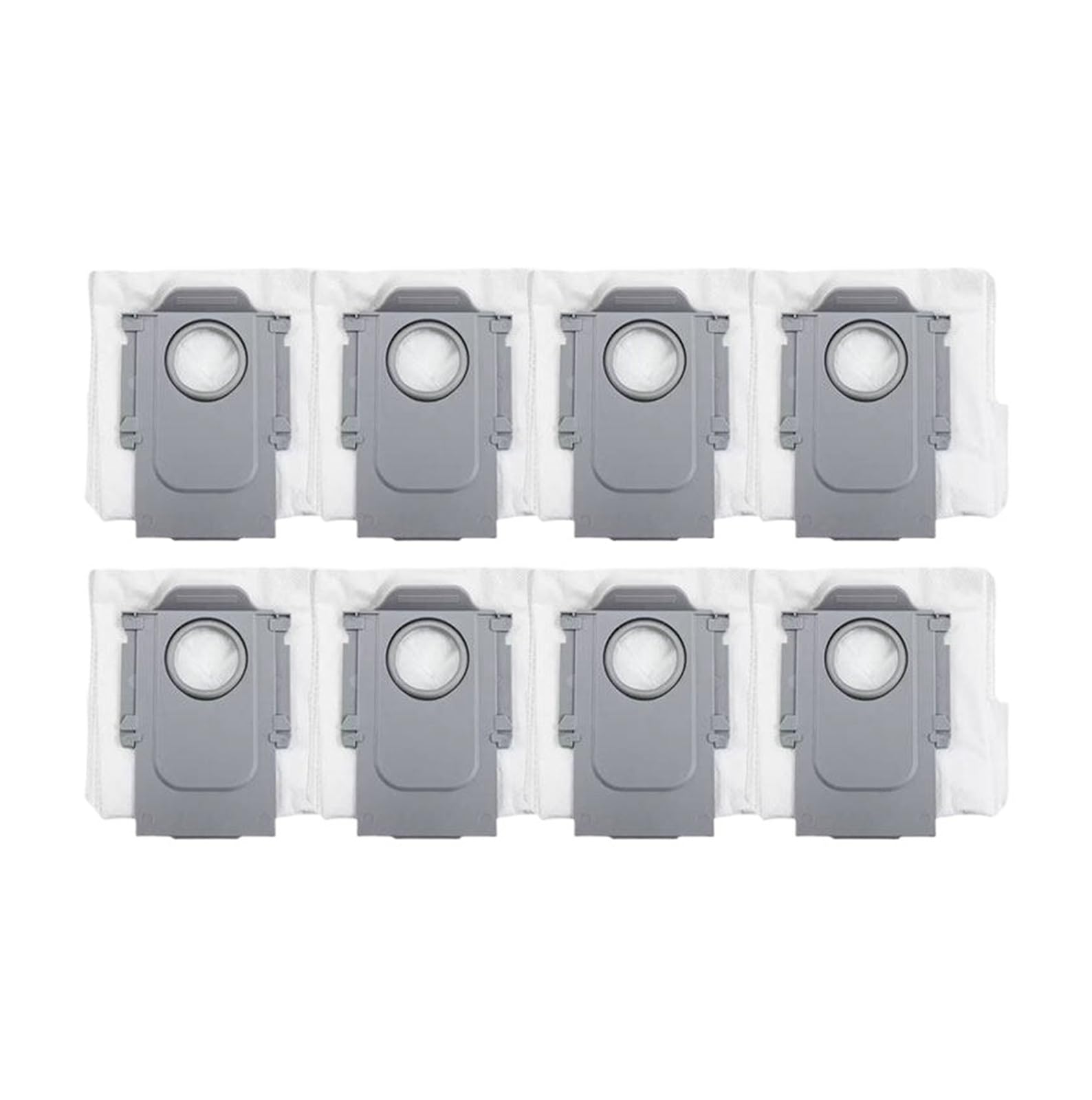 JIYUTQQ parts Dust Bag, Compatible for Roborock Qrevo Edge 2, Sweeping Robot Accessories(Dust Bag 8PCS)