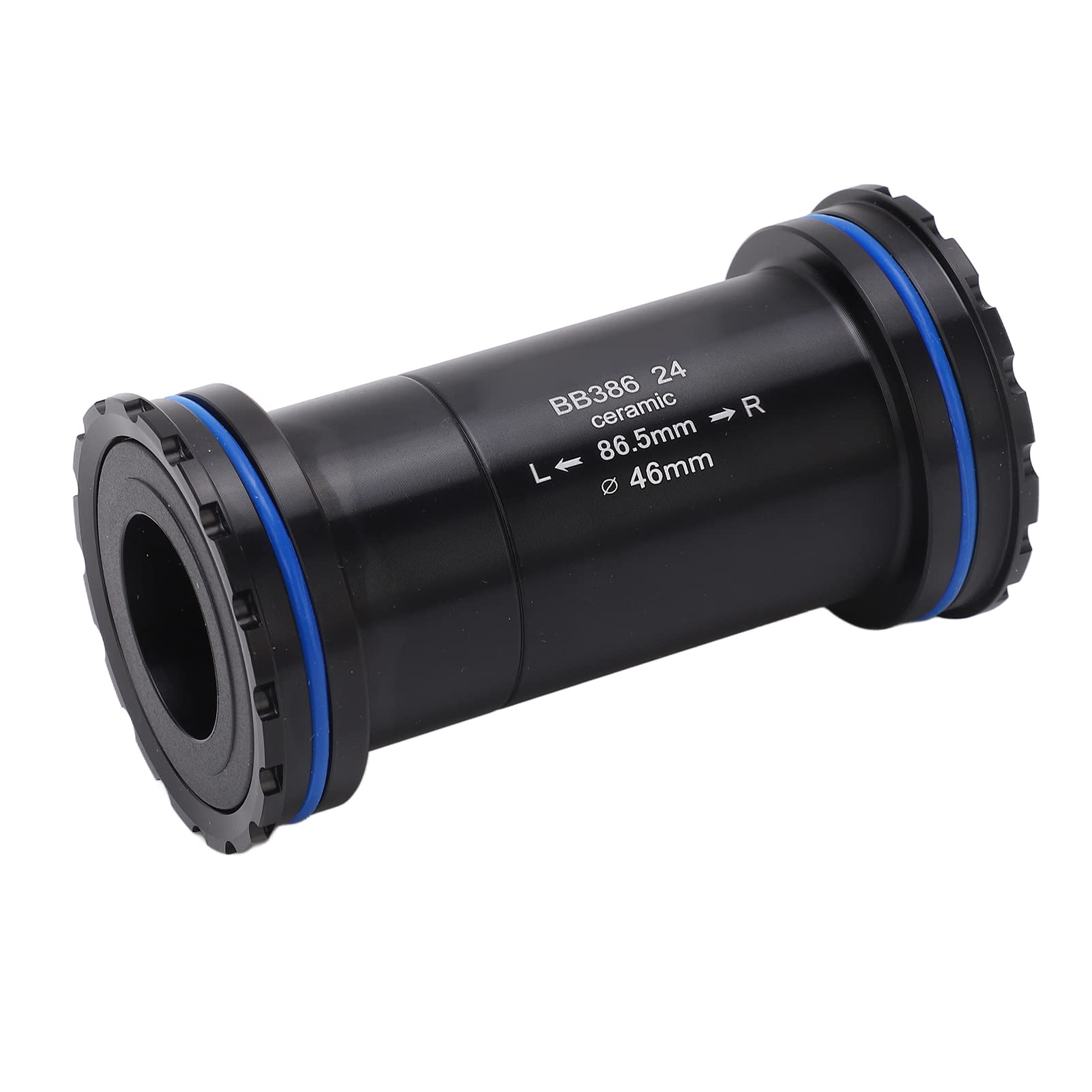 RiToEasysports Suport Roweru Lekki Stop Aluminium o Niskim Poziomie Hałasu Ceramiczna Konstrukcja do Rowerów Górskich Średnica 46 Mm i szerokość 86,5 Mm