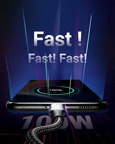 Miniatura 7 de YLNANMI Cable de monitor USB C a USB C, cable Thunderbolt 3 de 3.3 pies de 20 Gbps con cable de carga de 100 W, cable de video de 3.2 Gen 2 de 4K a