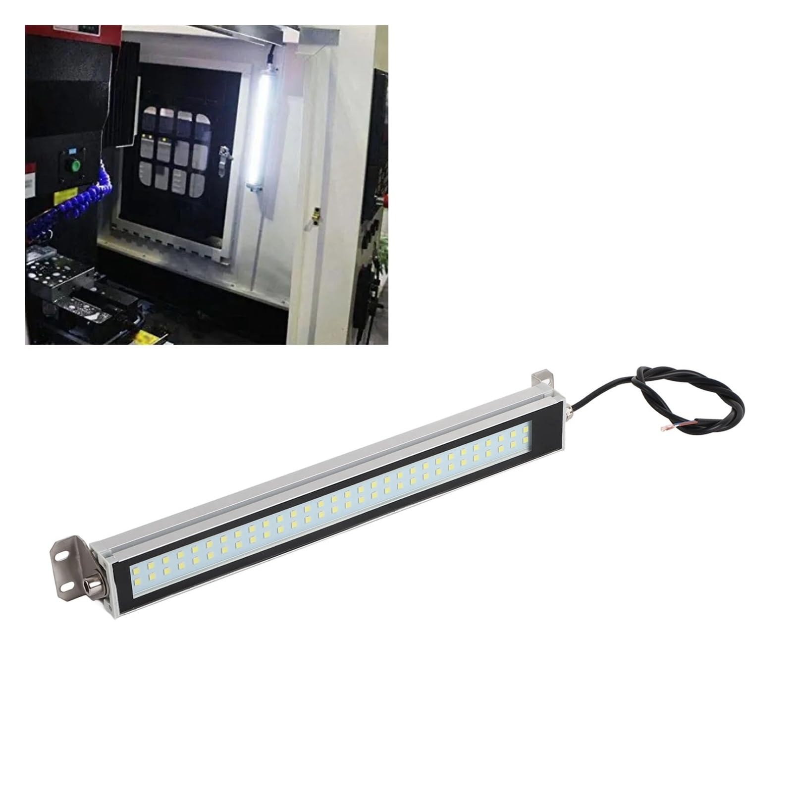 Luce di lavoro a LED IP67 impermeabile 24V 12W for tornio CNC industriale Alta luminosità