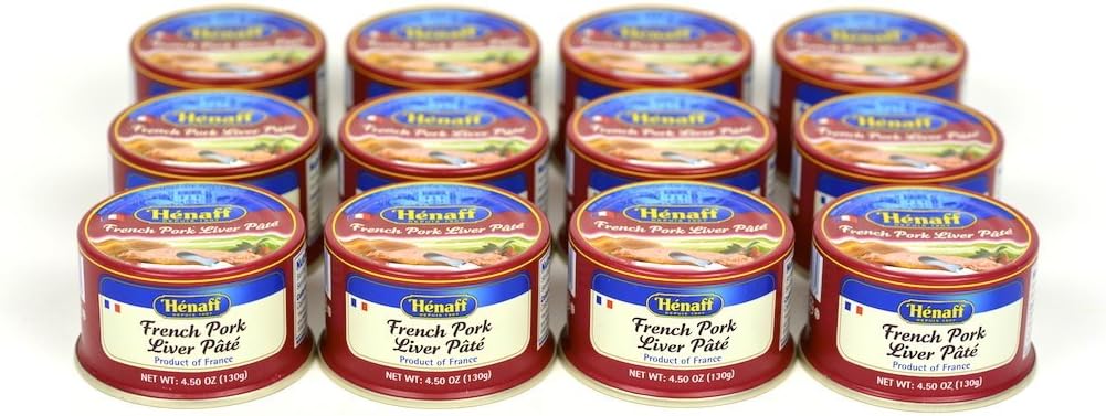 Henaff Pork Liver Pate 4.5Oz Case of 24 Units - Wholesale