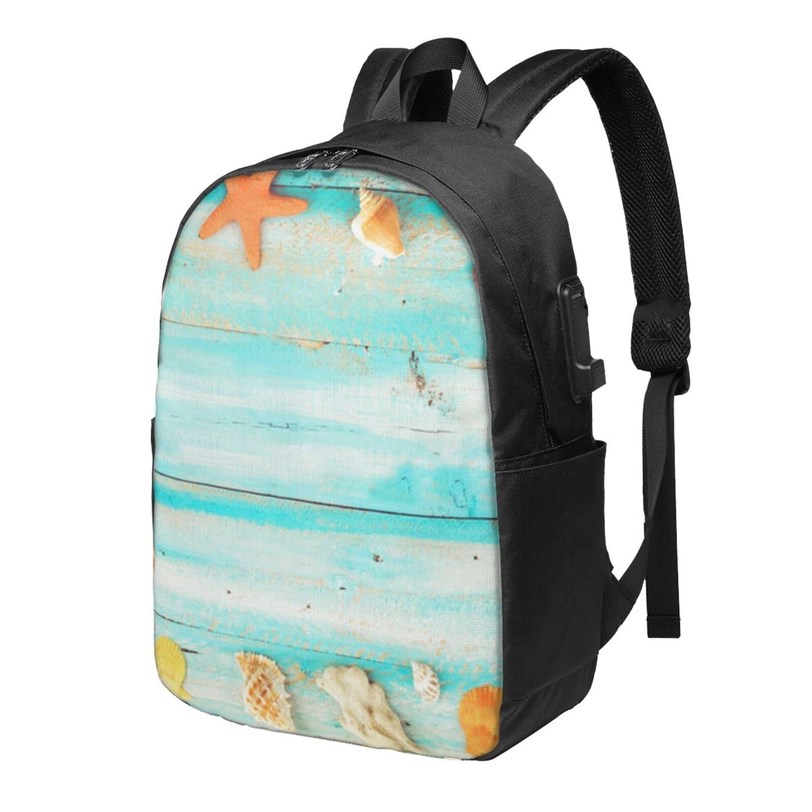 Porta USB 17 pollici dello zaino del computer portatile stampata