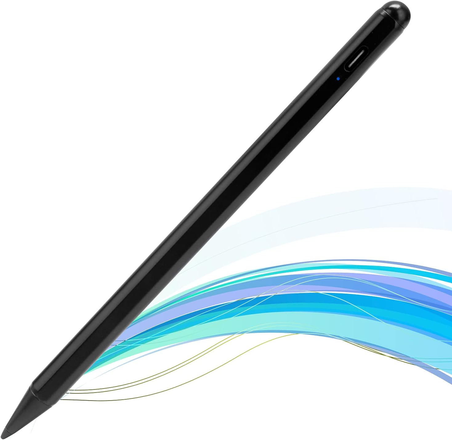 2021 New iPad Pencil for Apple iPad Mini 6,Fine Tip Active Stylus Pen Compatible with Apple iPad 9th/8th/7th Generation,iPad Mini 6 Sketching and Drawing Pencil,Black