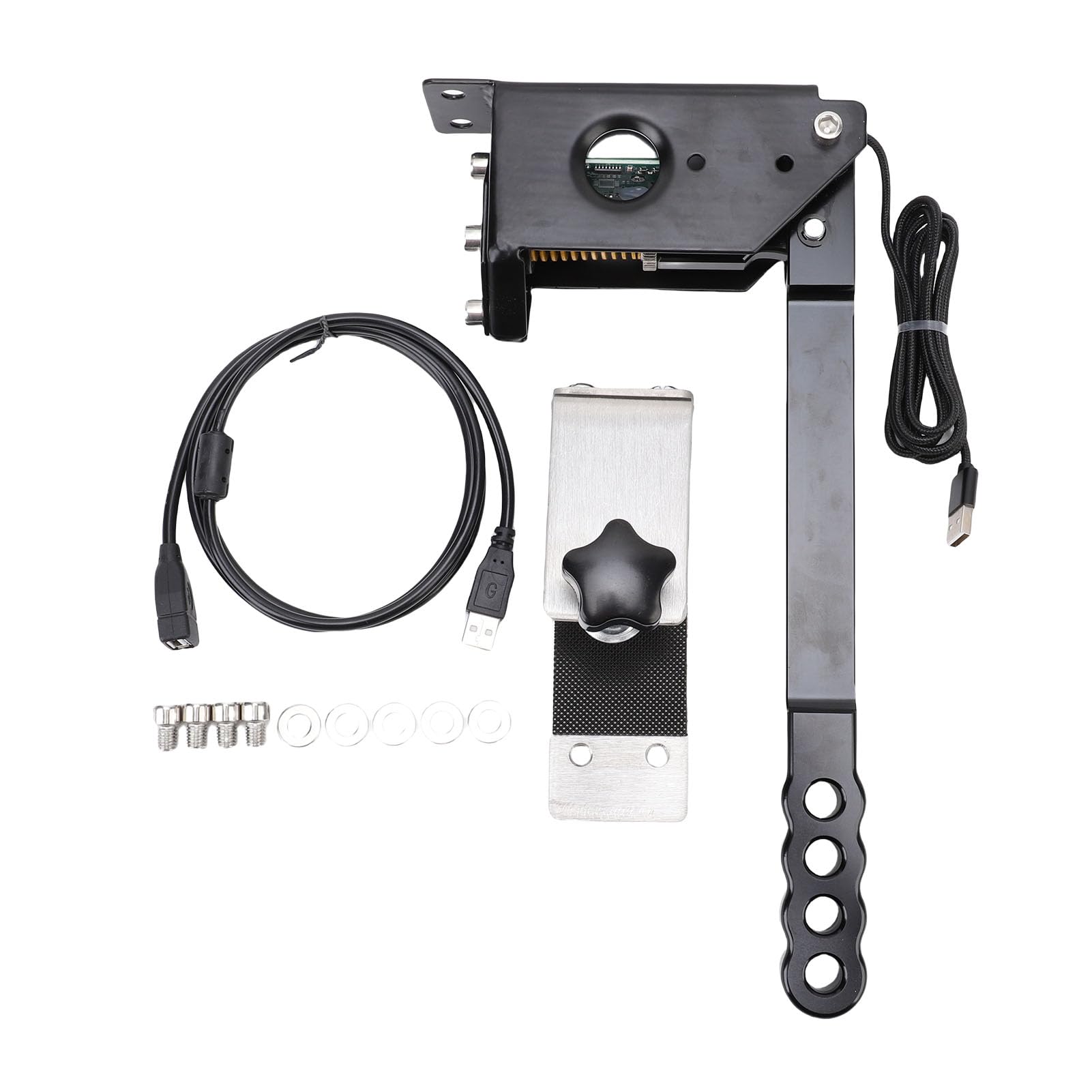 Freno a Mano Sim Lineare Reattivo con Sensore Hall a 64 Bit USB per G27 G29 G920 G923 T500 T300, per gli Appassionati di Simulatore