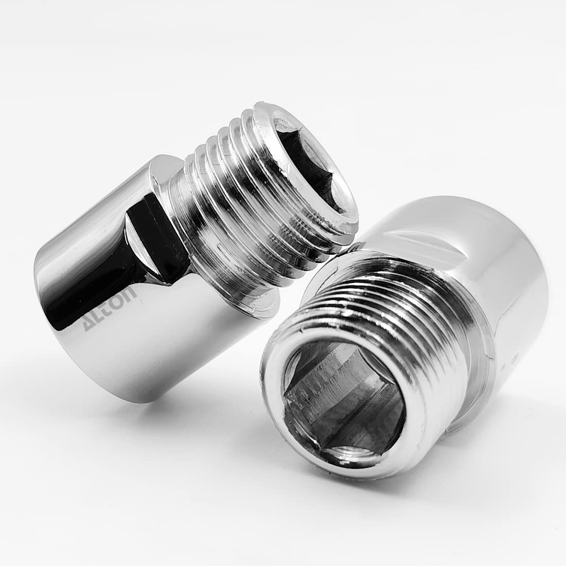 ALTON ALD315, Brass 1.5 inch Extension Nipple, Pack of 2, Silver (B0C61KJXHT) Amazon Price History, Amazon Price Tracker
