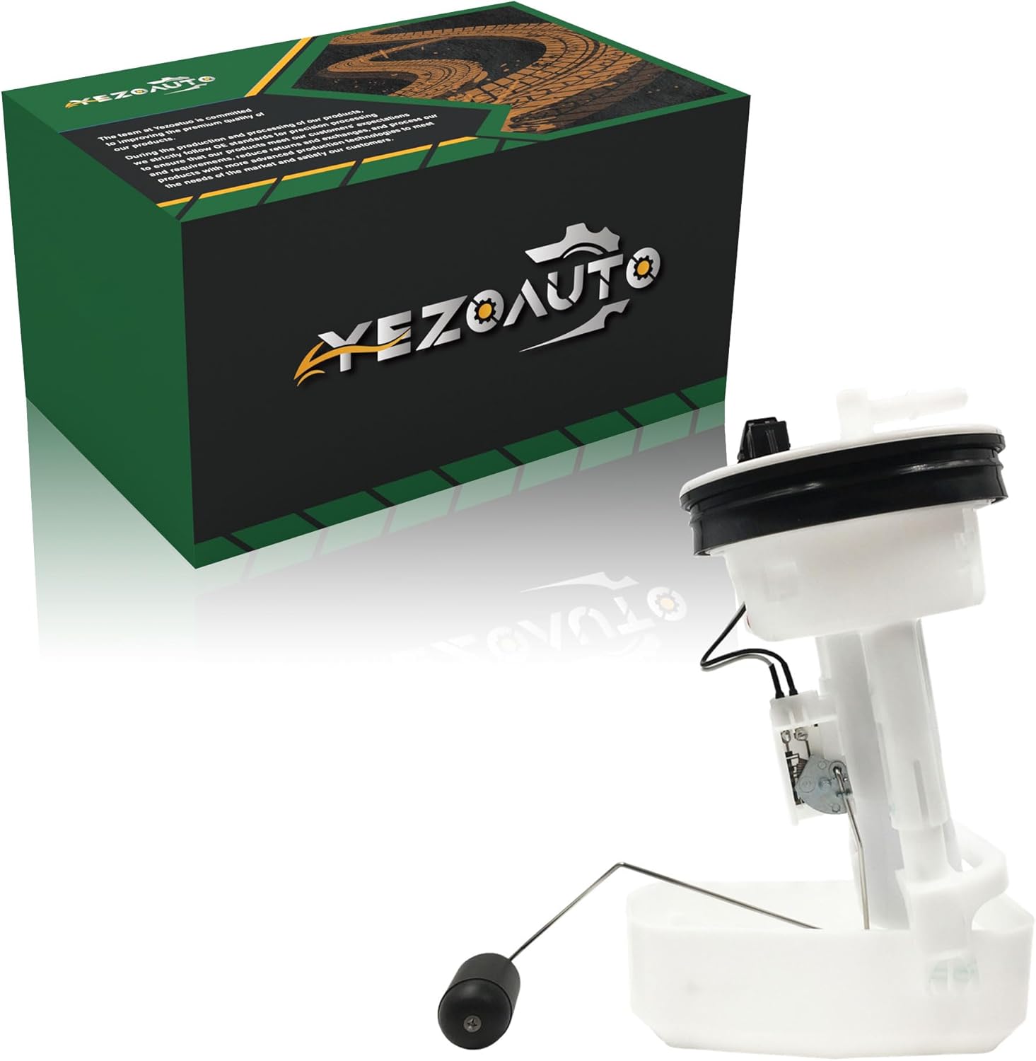 Fuel Pump Module Assembly Compatible with 2007-2010 Suzuki King Quad 450(LT-A450X), 2009-2020 500 (LT-A500X), 2005-2007 700 (LT-A700X), 2008-2020 750 (LT-A750X) Replace OE 15100-31G31 15100-31G03