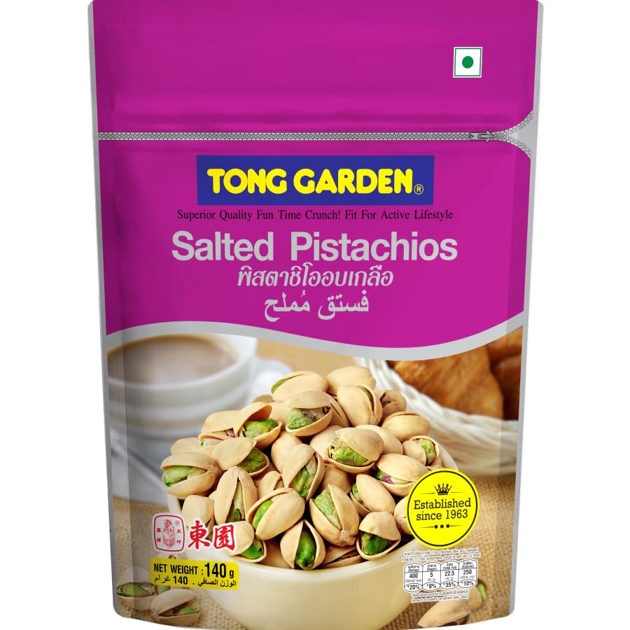Tong Garden Imported - Salted Pistachios Pouch Combo, 280 Gm - (140 Gm X 2) (B07V95RYLV) Amazon Price History, Amazon Price Tracker