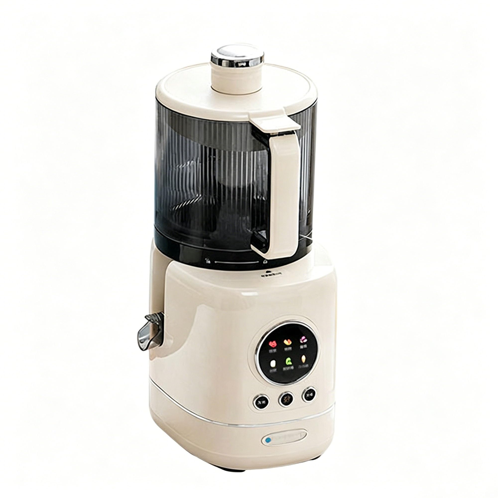 Extracteur de jus domestique blanc pour fruits et légumes entiers