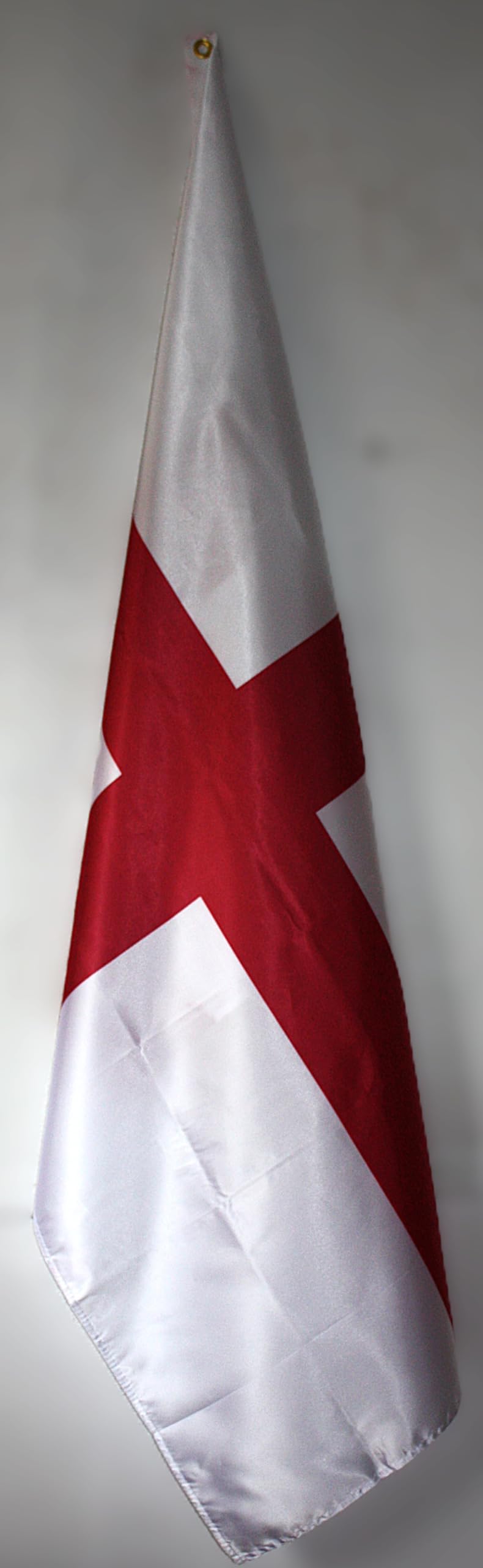 BANDERA DE INGLATERRA. CRUZ DE SAN JORGE. CALIDAD RASO PREMIUM. TAMAÑO GRANDE 150X90