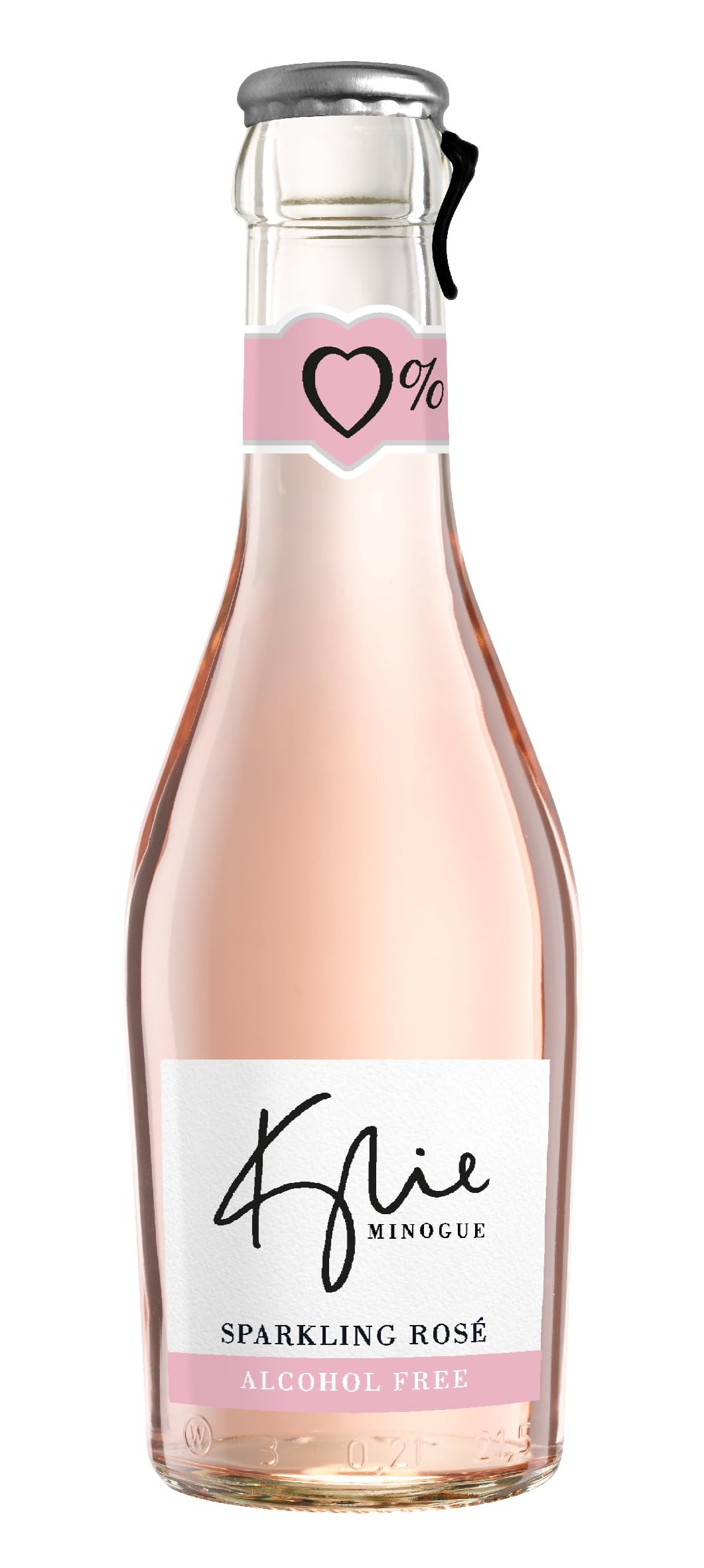 Kylie Minogue 0% Sparkling Rosé – The Signature No Alcohol Range, 20cl – A Stylish Single‑Serve Alcohol‑Free Rosé