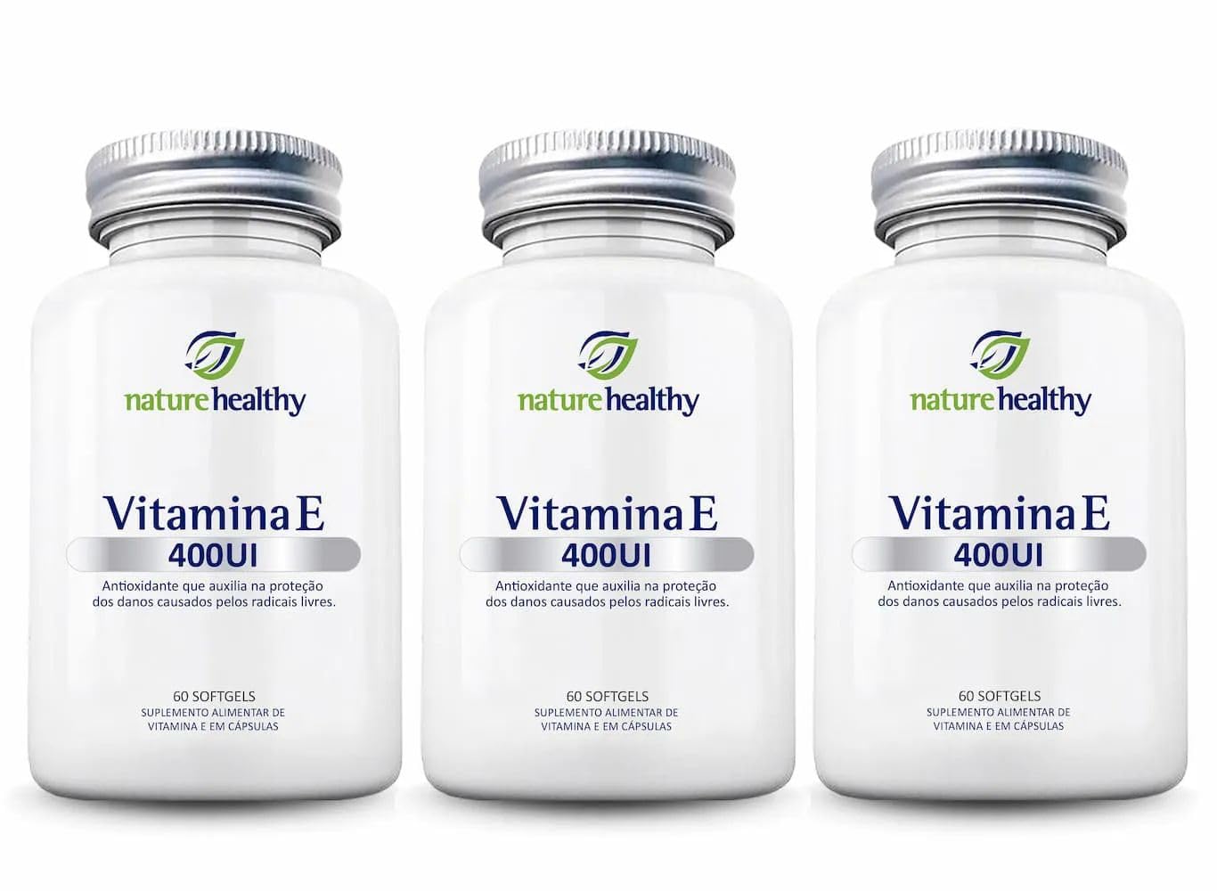COMBO c/ 3 – VITAMINA E 400UI c/ 60 NATURE HEALTHY em promoção! Veja a oferta e mais achadinhos de Vitaminas & Suplementos 2 Hoje é o melhor dia para comprar COMBO c/ 3 – VITAMINA E 400UI c/ 60 NATURE HEALTHY com aquele preço maroto! Promoção! Aproveite a oferta! 2