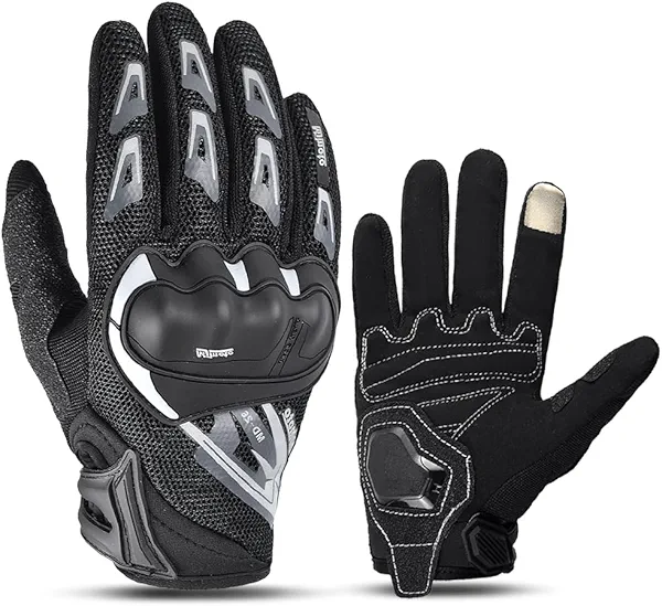 Motorcycle Gloves for Men Breathable Touchscreen Motorbike Motocross Gloves BMX ATV MTB Cycling Racing Gloves Moto