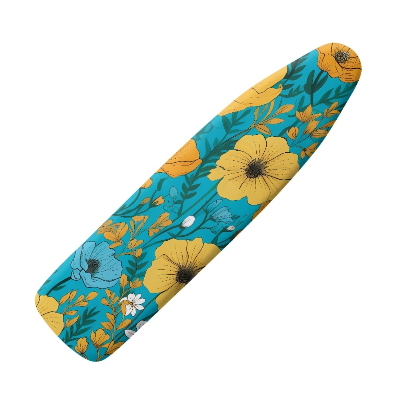 Iron Board Covers Yellow Flower Leaves Ironing Board Covers 122 x 38