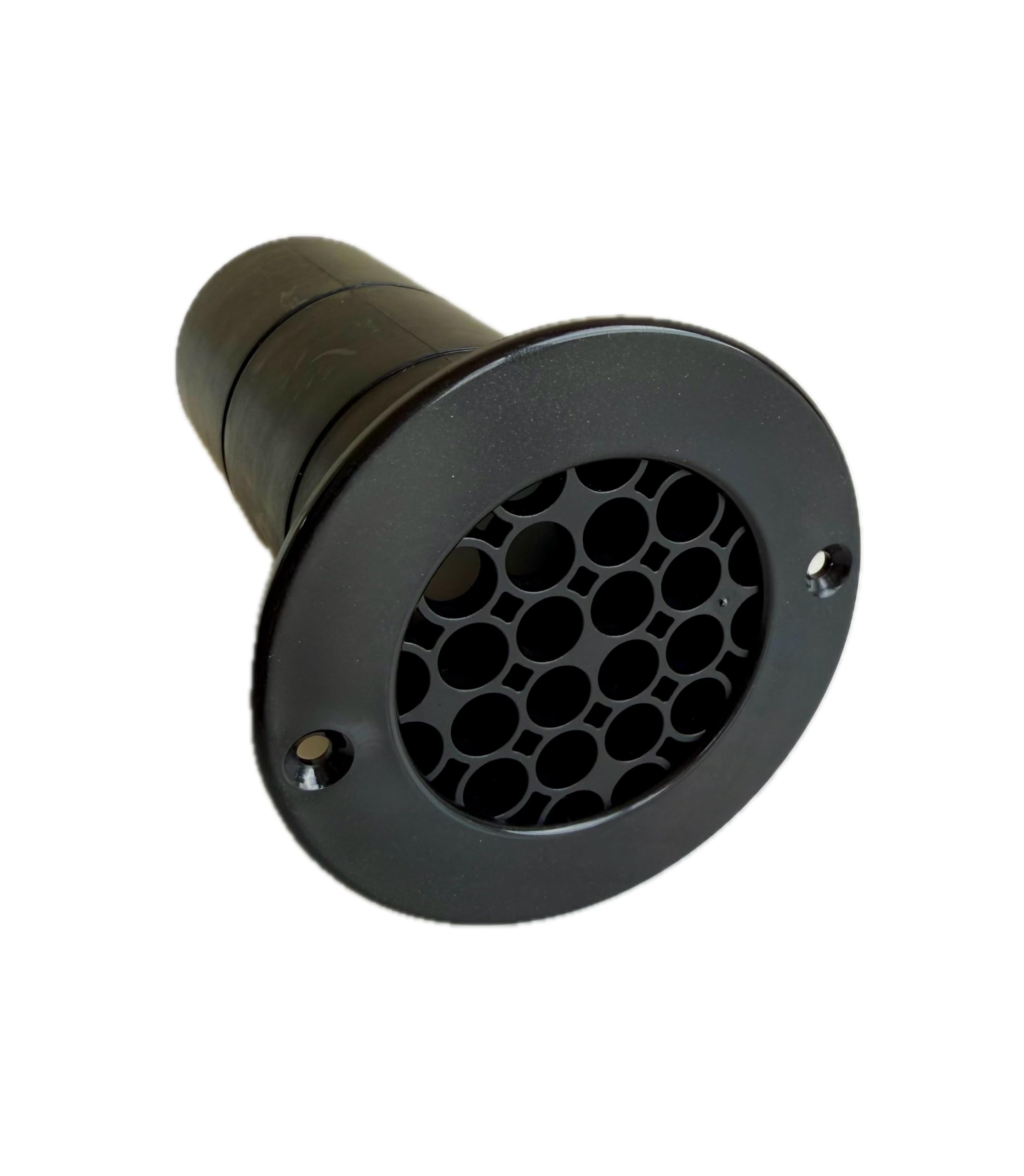 Adventure Outdoor Supplies Black Gas Drop Vent Caravan Motorhome Campervan Van Conversion 120Mm X 75Mm With Cut Out Markers Self Build