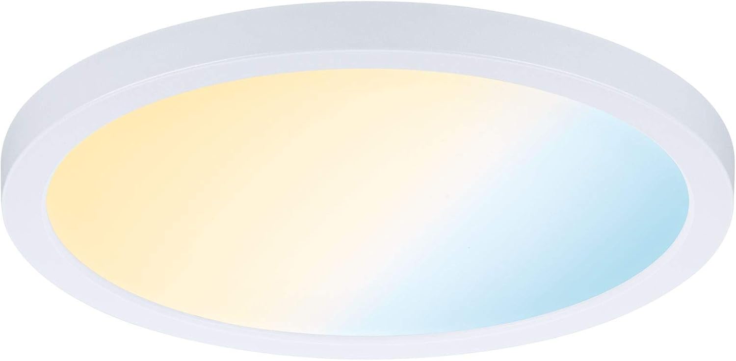 Paulmann 93043 Areo VariFit LED Panel recessed luminaire IP44 Zigbee Tunable White 175mm Round incl. 1x13W dimmable White Ceiling lamp Plastic 3000K - Image 4