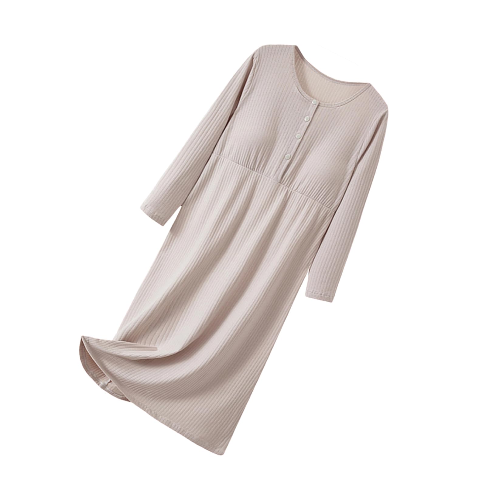 Camicia da notte per allattamento facile da indossare con reggiseno integrato per il comfort della maternità, in morbido tessuto di cotone, camicia da notte per gravidanza