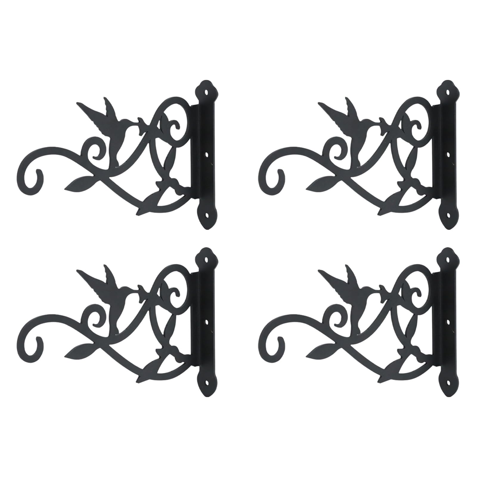ljhnba Sturdy Iron Garden Hanger in Artistic Hummingbird Shape Ideal for Patios Decoration Strong Plant Hangers