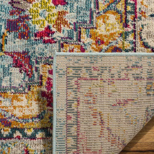 Tapete decorativo rectangular SAFAVIEH 5'1" x 7'6" miniatura 4