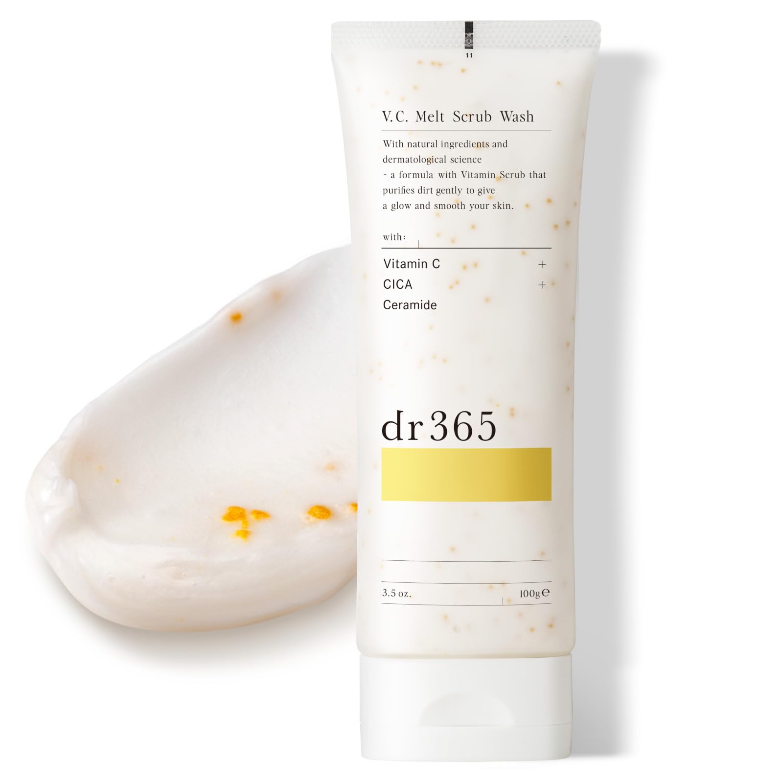 Amazon | dr365 V.C. メルトスクラブウォッシュ 洗顔 フォーム