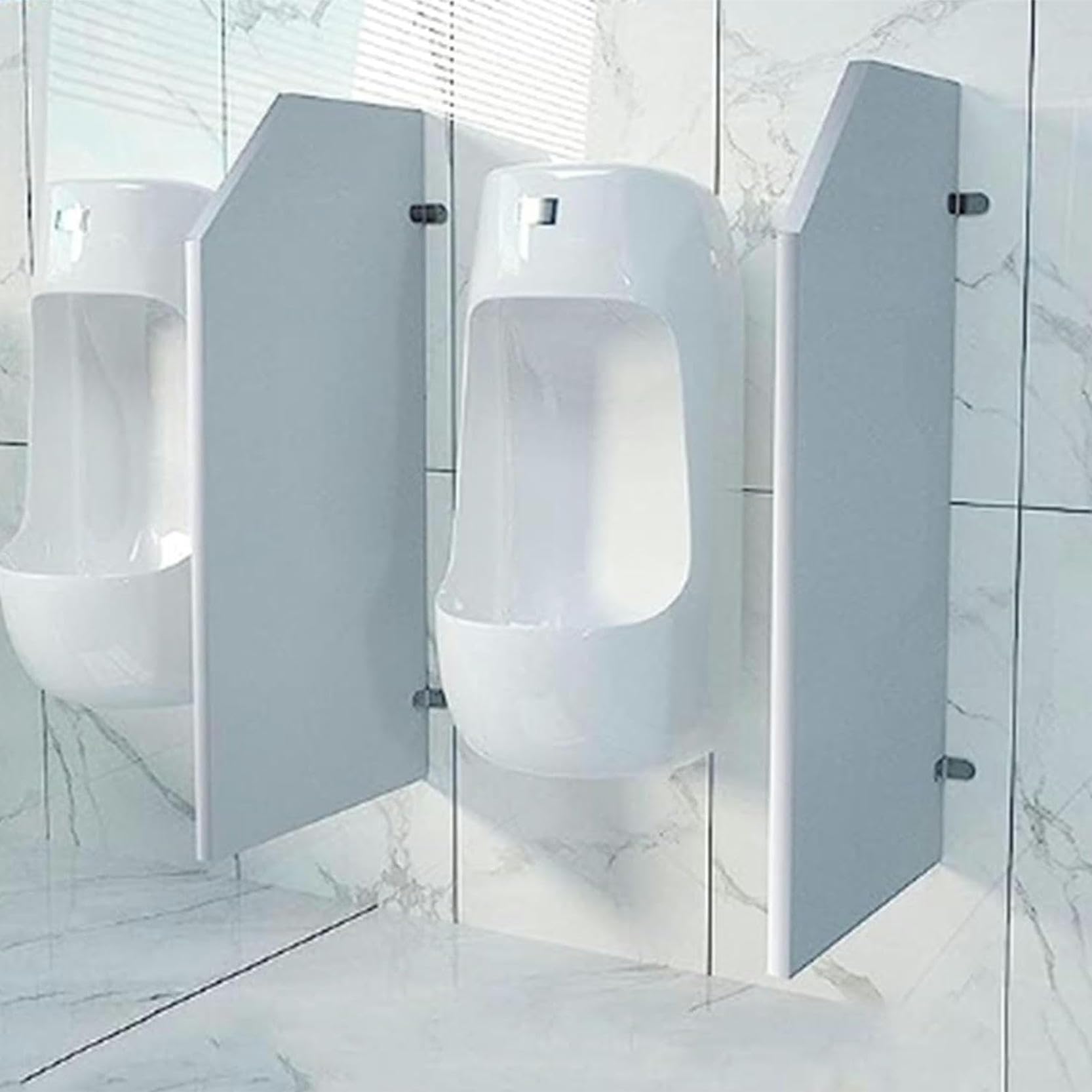 Mampara de privacidad urinaria para hombres, genérica, de montaje en pared, impermeable, para baños públicos.