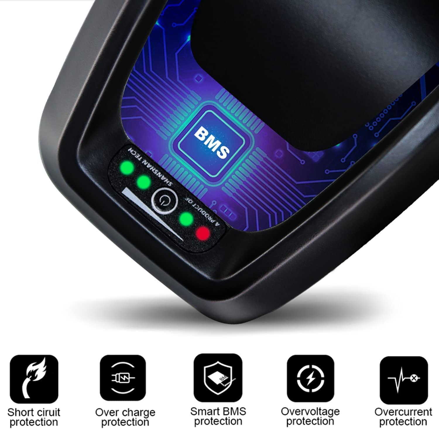 X-go Ebike Batería 48V 10Ah 4Pines Hailong Litio Ebike Batería Encaja para 100W-750W Bicicleta Eléctrica con Cargador (Miliamperios Hora 4500MAh)