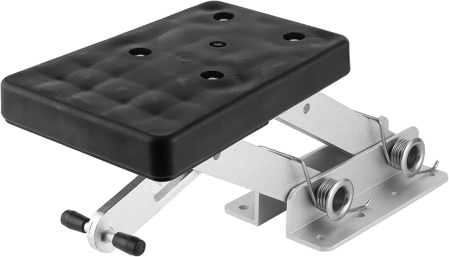 Aramox Motor Motorhalterung, Außenbordmotor-Halterung,Aluminium-Außenborder-Zusatzmotorhalterung Halterung Einstellbar für 2-Takt 7,5-20 PS