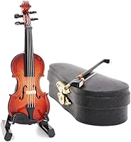 Vista 1 de Odoria 1/6 Miniature Violin Dollhouse Musical Instruments Accessories