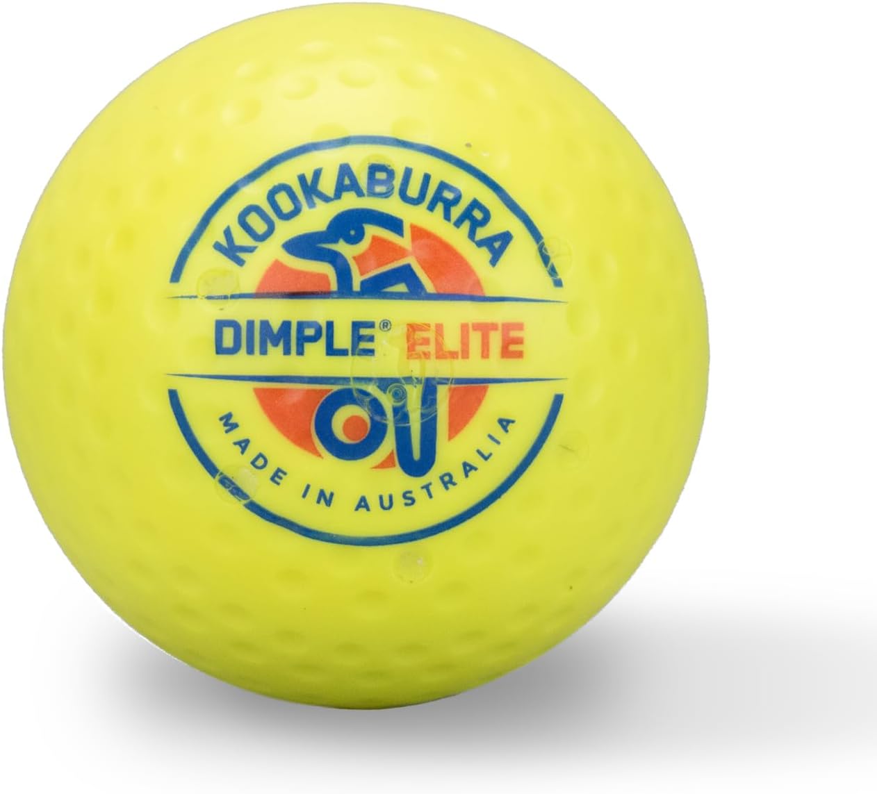 Dimple Elite Hockey Ball, Yellow