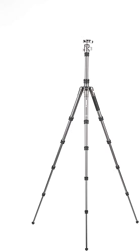 Miniatura 5 de Benro Trípode/monopié de viaje de sección de 5 patas de aluminio de murciélagos de una serie con cabeza esférica VX20