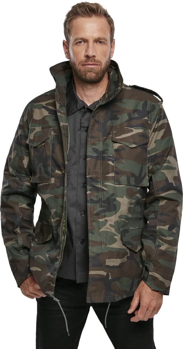 Brandit M65 Standard Kurtka M??czy?ni, wielokolorowy (Woodland 10)., 6XL