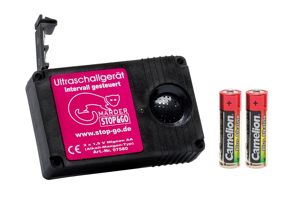 STOP&GO Marderabwehr Batterie Ultraschallgerät