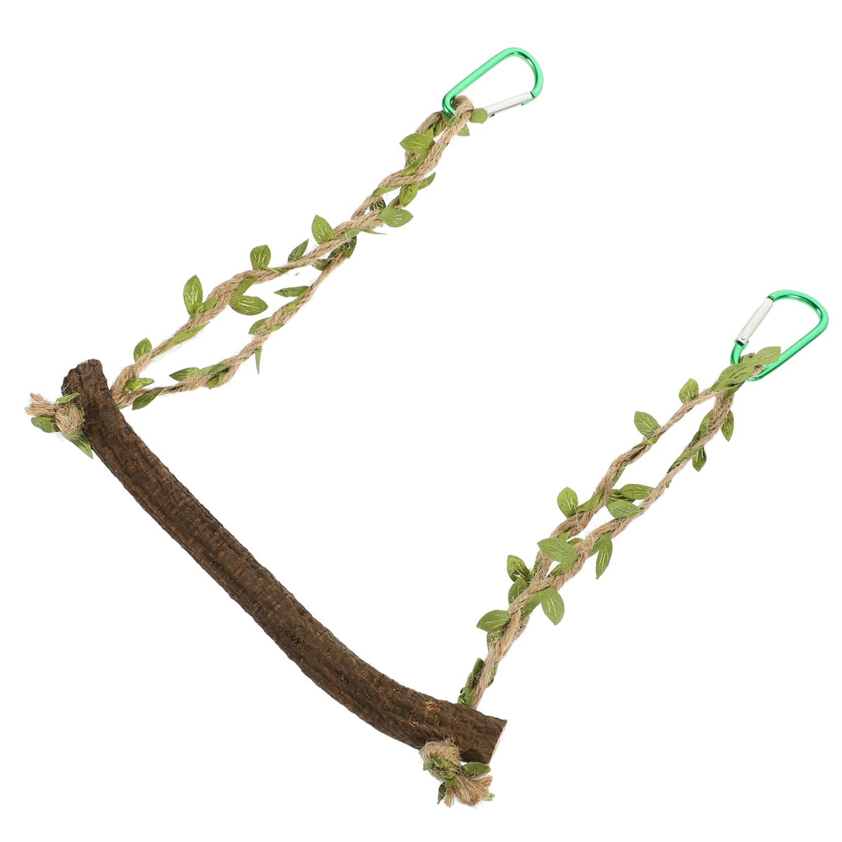 BESPORTBLE 5pezzi Giocattolo Per Uccelli Legno Con Altalena Per Pappagalli Trespolo Per Parakeet Accessori Per Uccelli Giocattolo Interattivo Per Cage