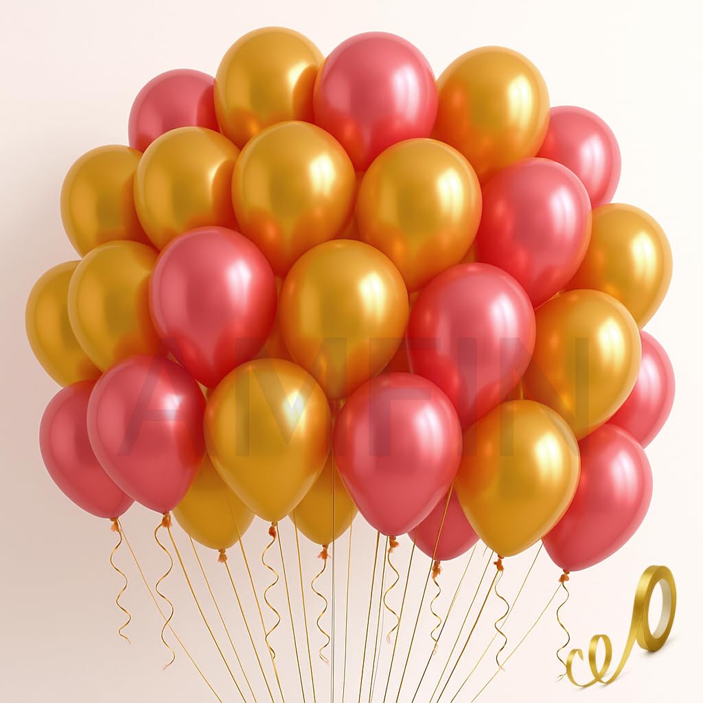 Pack 30 · Gold, Hot Pink